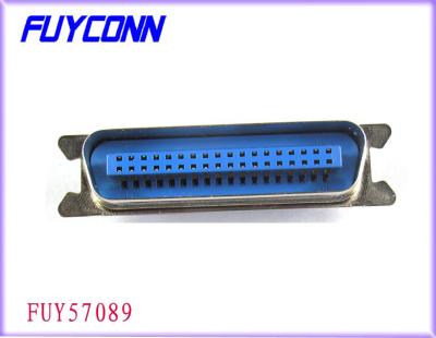 China 36 Pin Centronic PCB Mount R/A Male Printer Connector MD Type Certified UL for sale