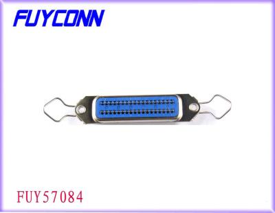 China Female Parallel Port Connector, PCB Mounted Straight Angle Centronic 36 Pin Connector Certified UL for sale