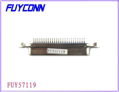China Receptacle IEEE 1284 Connector, 36 Pin Female Centronic PCB Stragiht Connector Certified UL for sale