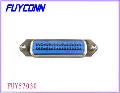 China 36 Pin Solder Plug Centronic Parallel Port Connector with Hex Head Screws Certified UL for sale