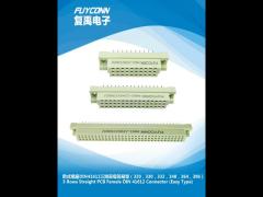 3 rows Eurocard Connector Male & Female PCB DIN41612 Connector