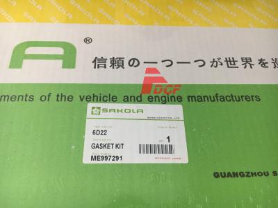 Chine la garniture de la révision 6D22 ME997291 réglé pour le moteur diesel d'excavatrice partie le kit de garniture à vendre