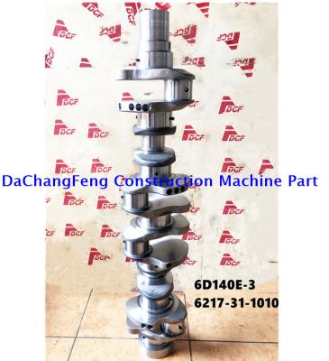 China 6D140 diesel crankshaft forged 6217-31-1010 6D110 6D125 6D114 for sale