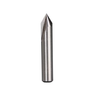 China Shank Dia 6.35mm To 12.7mm V Point Engraving Bit Solid Carbide For CNC for sale