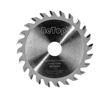China Conic Tooth Scoring Saw Blade Tungsten Carbide Tipped Saw Blade for sale