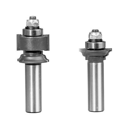 China Dia 25.4 Radius 2.4 Joint Router Bit 2PC Mini Ogee Rail And Stile Router Bits for sale