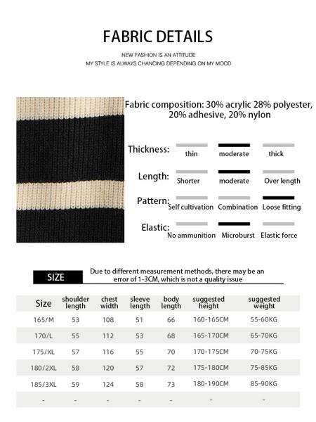 Quality High-Performance Men s Sweaters with Ribbed Collar Style and Half zip striped for sale