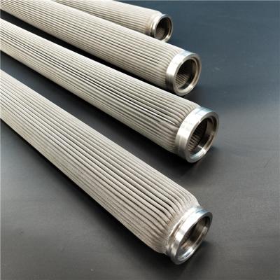 China High Polymer Filtration Folding PF-100/800-R Sintered Metal Filter for sale