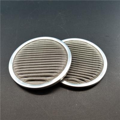 China 80 Mesh PVC rubber Filter 200μM Extruder Screen Pack for sale