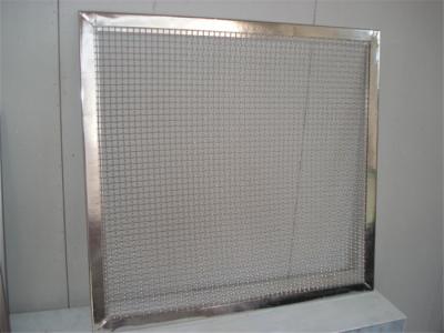 China Pre Crimped Woven Construction PVD Architectural Steel Mesh for sale
