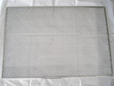 China Square Hole Crimped Woven 13.5kgs/m2 Architectural Mesh Panels for sale