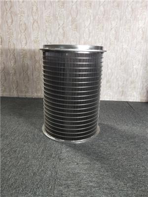 China High Porosity 11SL Wedge Wire Sieve Filters With BTC Threads for sale