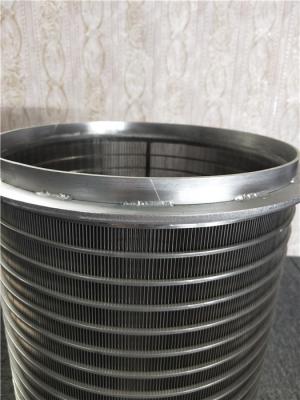 China Separator Sand Cylindrical Q22 Q35 Wedge Wire Screen Filter for sale
