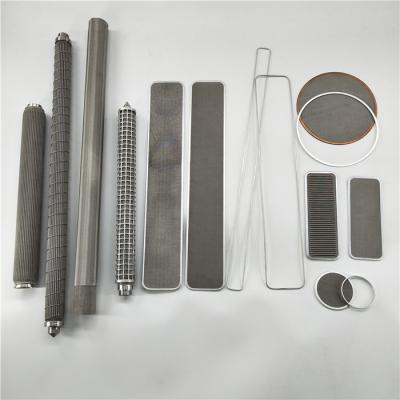 China Iso Grade Sintered Mesh SUS201 SUS202 BOPP Filter for sale
