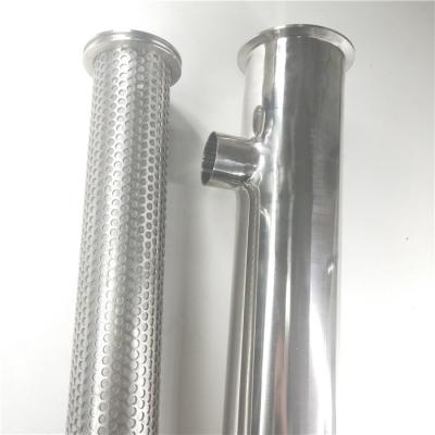 China Milk Juice Tube SUS316 100μM Stainless Steel Filter for sale