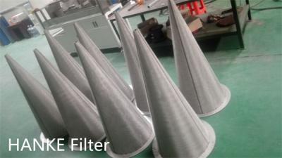 Chine Mesh Pharmaceutical Filtration aggloméré par 304 a adapté le cône aux besoins du client Mesh Filter à vendre