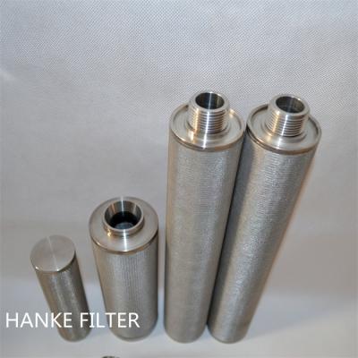 China 14mm Dia Polyester Filtration -50℃ Sintered Mesh Filter for sale
