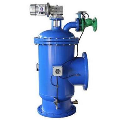 China Backwash 100 Micron Automatic Self Cleaning Filter Flow Rate 80m3/H for sale