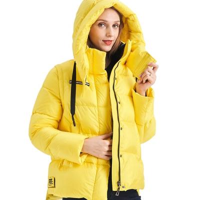 China FODARLLOY 2022 Autumn and winter New style Women's Short Zipper Cotton-padded Jacket With Hooded for sale