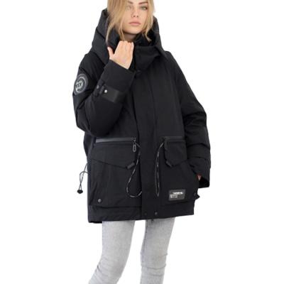 China FODARLLOY Big Size Winter Cotton Padded Jacket Women Warm Parka Thick Hooded Outwear wholesale clothes for sale