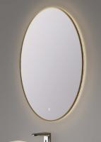 china Round Illuminated LED Bathroom Mirrors One Touch Control Anti Fog