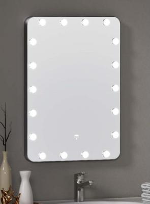 China Wall Mount Illuminated LED Bathroom Mirrors Warm White 3000K for sale