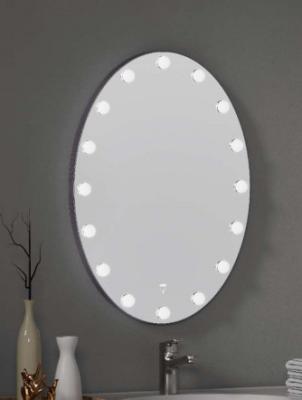 China Fogless Round LED Bathroom Mirrors With Light Touch Sensor for sale