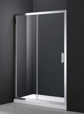 China Puerta corredera de ducha sin marco de 1000 mm de vidrio de 8 mm multifuncional en venta