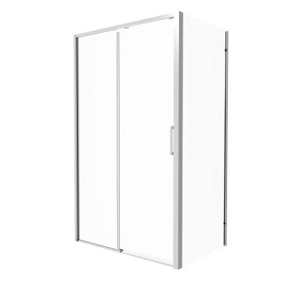 China Smooth Functionality 59C2100 modern shower enclosures Mirrorlight Color Square Sliding Door for sale