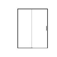 Quality 304 Stainless Steel,bathroom shower room, Matte Black Color,screen sliding door for sale