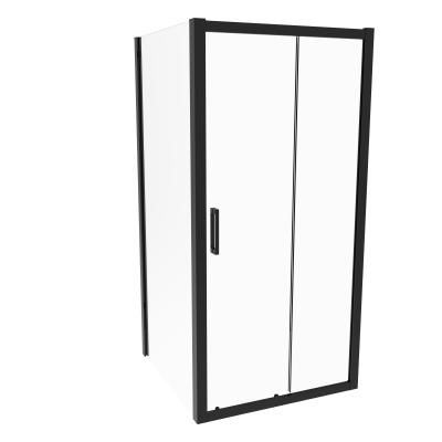 China MP1100+MP1000, 304 # Stainless Steel, Matte Black Color ,Square silding door for sale