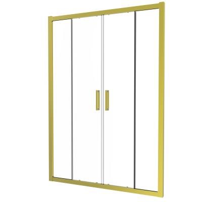 China MP2200, 304 # Stainless Steel, Titanium Brushed Color, Screen silding door for sale