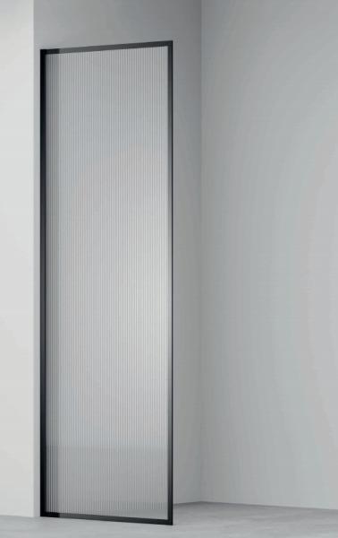 Quality 304 Stainless Steel,Matte Black ,Side panel screen door , 8mm/10mm/12mm for sale