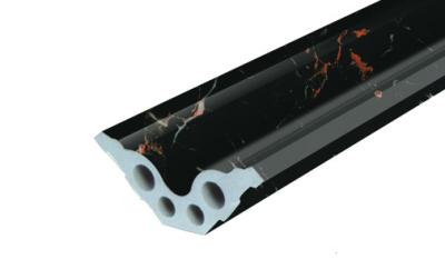 China Internal Corner PVC Foam Profile / Moisture Proof PVC Faux Marble Frame for sale