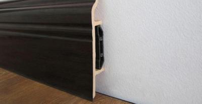 China Interior Waterproof Skirting Board PVC ,  Laminate Floor Skirting Trim for sale