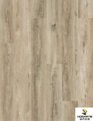 China Artificial Click Wood Texture Plank Spc Vinyl Flooring Laminate Wood Flooring for sale