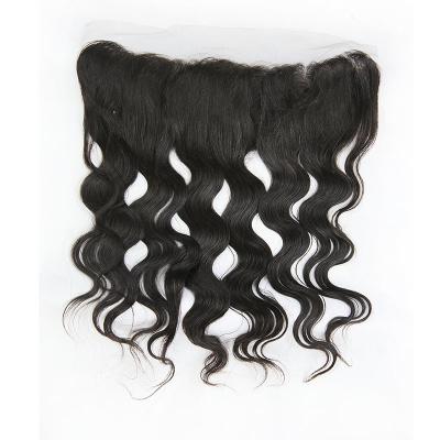 China Pure Raw Brazilian Human Hair Lace Closure / Silk Base Lace Frontal Closure for sale