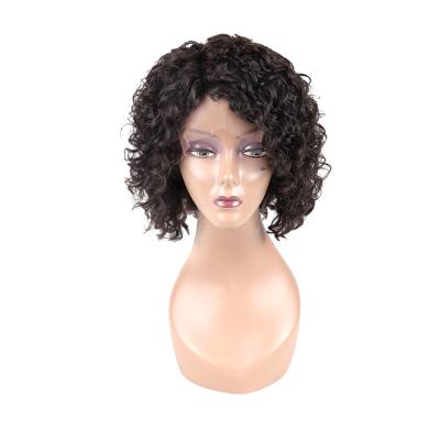 China Healthy Custom Virgin Hair Lace Wigs / 100 Percent Human Hair Wigs No Tangling for sale