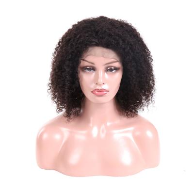 China Short Straight Virgin Hair Lace Wigs No Shedding Without Chemical Processed for sale