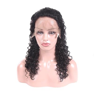 China Real Full Lace Human Hair Wigs With Baby Hair Deep Wave Trade Assurance for sale