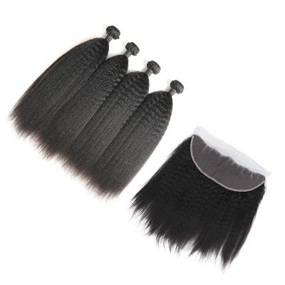 中国 加工されていないペルーの人間の毛髪の4束総合的な毛のセリウムの証明無し 販売のため