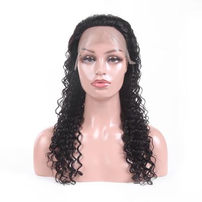 China Säubern Sie die einschlagjungfrau-Haar-Spitze-Perücken/kurzes volles Spitze-Perücken-Menschenhaar, die tief gelockt sind zu verkaufen