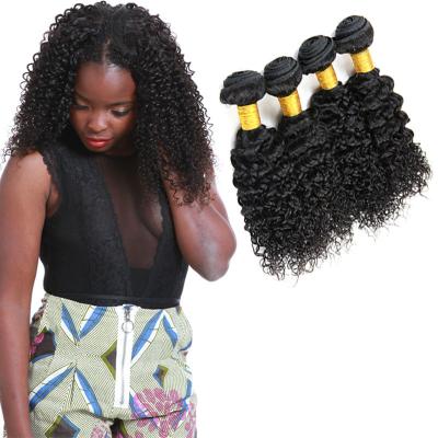 China Light Brown Water Wave Crochet Hair / 100 Water Wave Weave Human Hair for sale