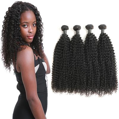 China Authentic Real Curly Human Hair Weave Bundles Without Chemical Processed for sale