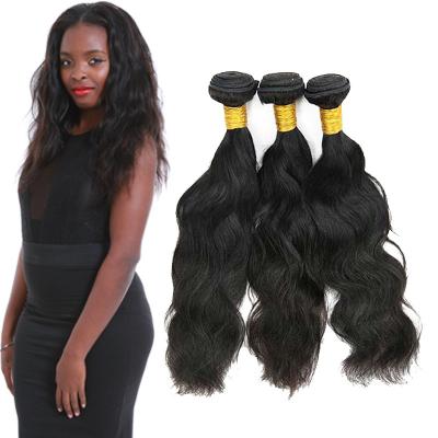 China Real Thick Natural Wavy Hair Extensions Customized Length Fashionable Color for sale