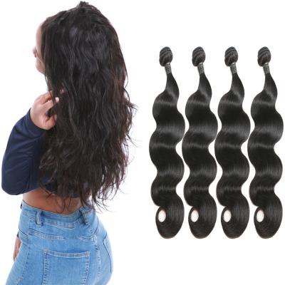 China Authentic Virgin Brazilian Remy Natural Body Wave Hair Tangle - Free Clean Weft for sale