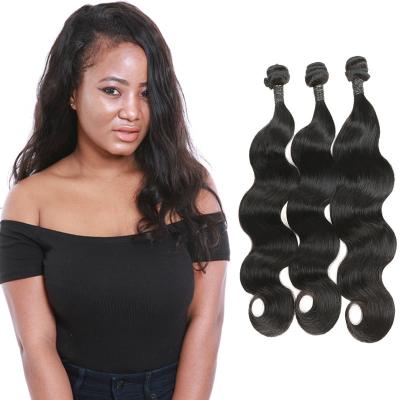 China Real Raw Body Wave Weave Hair / 3 Bundles Loose Body Wave Weave Human Hair for sale