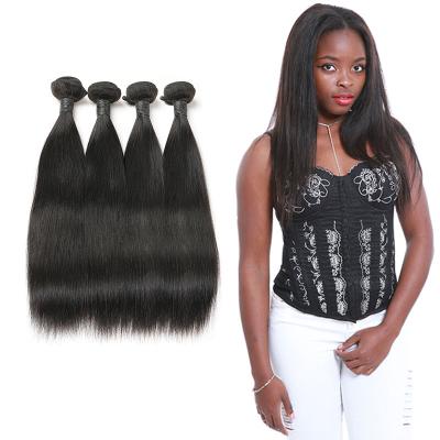 China 9A Straight Virgin Hair Weave , Natural Straight Hair Extensions Full Cuticle for sale