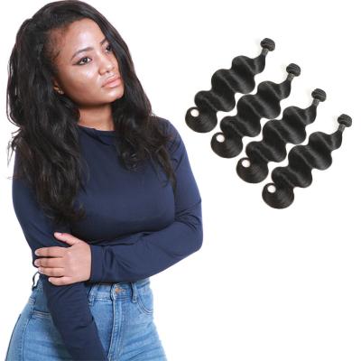 China Thick Body Wave Weave Hair / Unprocessed Brazilian Body Wave No Shedding for sale