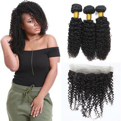 China Raw 360 Lace Frontal Closure Ear To Ear 3 Bundles Jerry Wave Natural Looking for sale